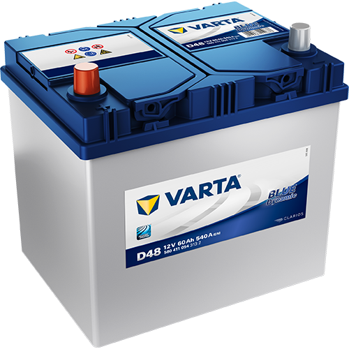 VARTA BLUE dynamic D48, Bilbatteri 12V 60 ah 540 A