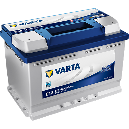 VARTA BLUE dynamic E12, Bilbatteri 12V 74 ah 680 A