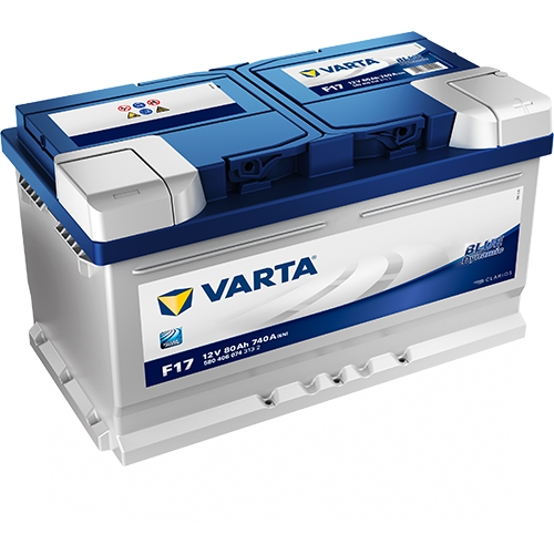 VARTA BLUE dynamic F17, Bilbatteri 12V 80 ah 740 A