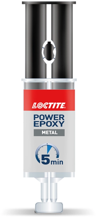 Loctite Power Epoxy Metal, Höghållfast 2-Komponentslim för Metall - 25 ml