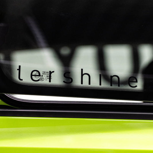 Utskuren dekal - 12 cm - VIT