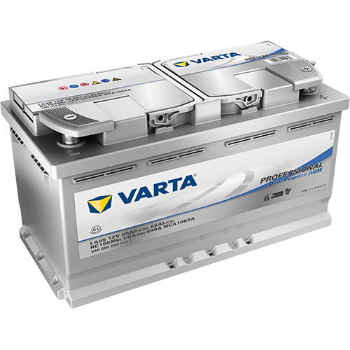 Varta Professional Dual Purpose AGM, Fritidsbatteri 12V 85 ah