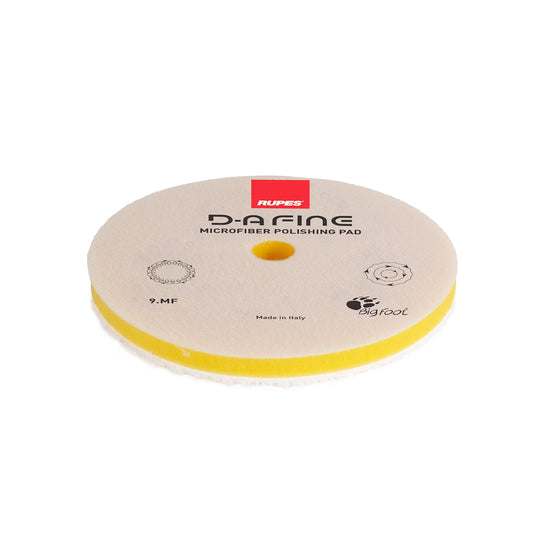 Mikrofiberrondell Rupes, Yellow - Dual Action, 80 mm (9.MF80F)