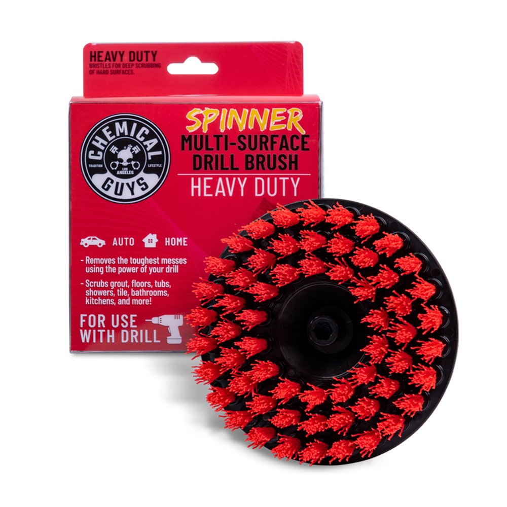 Rengöringsborste Chemical Guys Spinner Carpet Drill Brush, Heavy Duty
