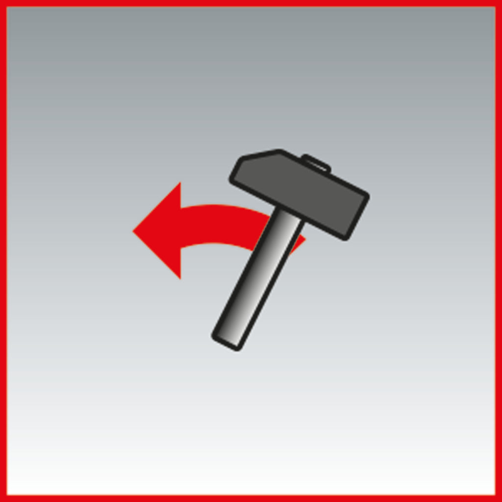 KS TOOLS KS515.3880 Vibro Impact Mejselhammarsats – 6-delar