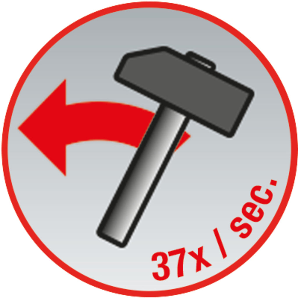 KS TOOLS KS515.3880 Vibro Impact Mejselhammarsats – 6-delar