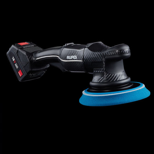 RUPES Polermaskin batteridriven oscillerande HLR21, 150 mm, BAS-kit