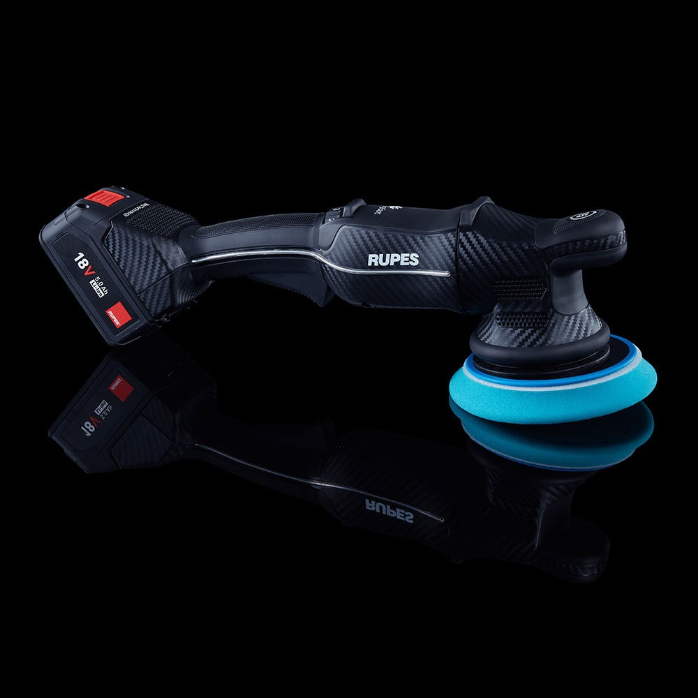 RUPES Polermaskin batteridriven oscillerande HLR21, 150 mm, BAS-kit
