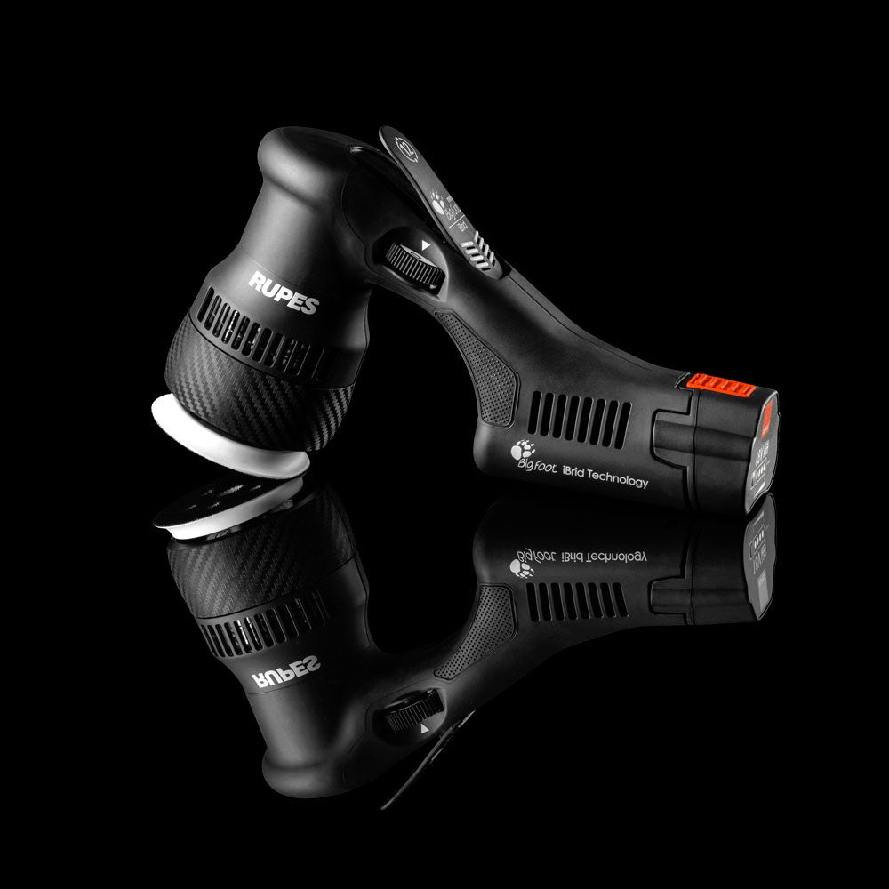 RUPES Polermaskin batteridriven oscillerande HLR75, 75 mm, LUX-kit