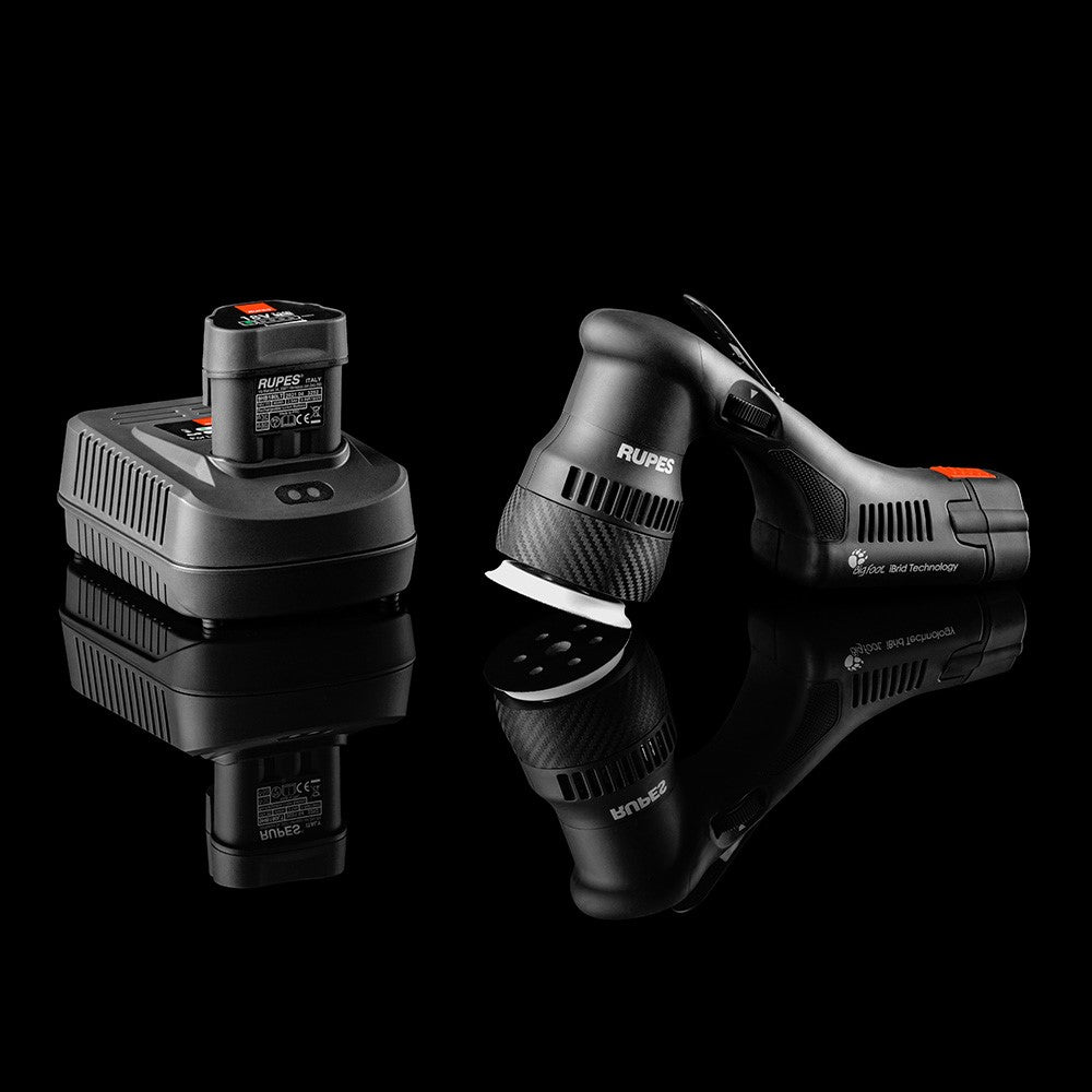 RUPES Polermaskin batteridriven oscillerande HLR75, 75 mm, LUX-kit