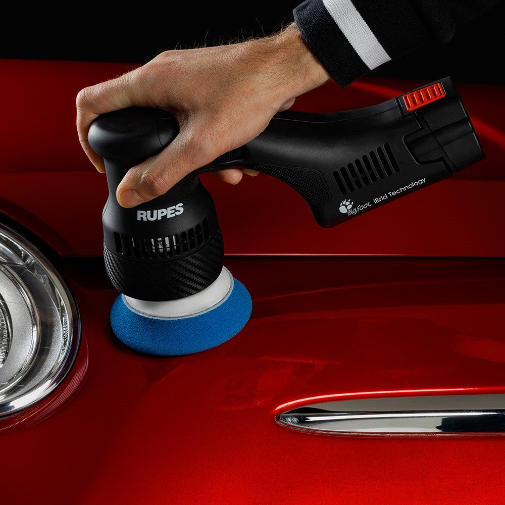 RUPES Polermaskin batteridriven oscillerande HLR75, 75 mm, LUX-kit