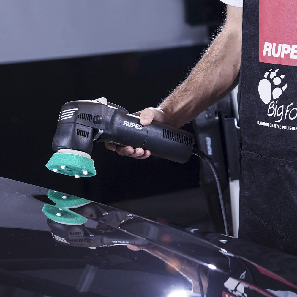 Poleringskit med oscillerande polermaskin RUPES BigFoot LHR75E/LUX, 400 W, Ø75 mm (4000 – 5500 rpm)