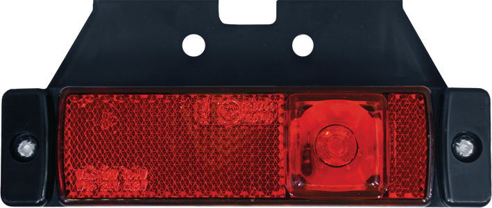 Strands LED-positionsljus RÖD 12-24V E-MÄRKT