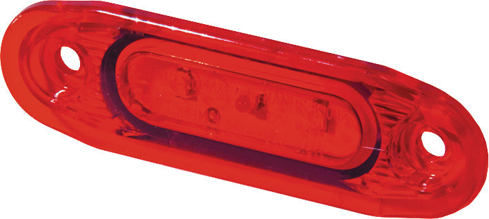 Strands LED-positionsljus SLD 12-24V RÖD.E MÄRKT