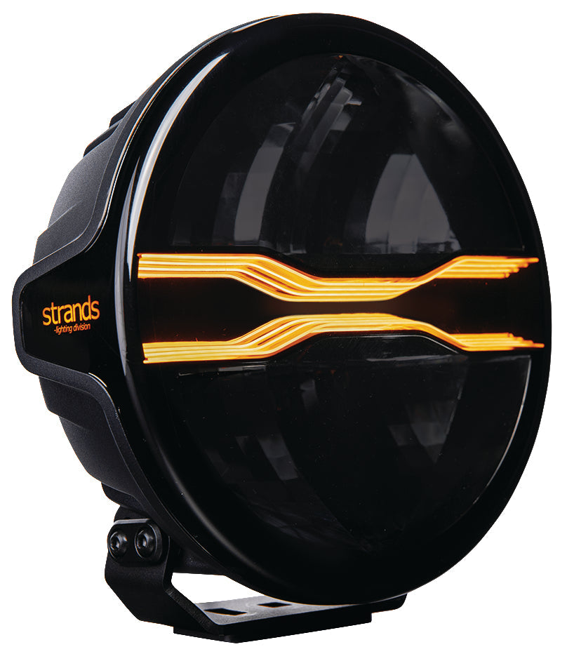 FOR9T DRAGON DRIVE 9″ EXTRALJUS – Orange/Vitt Positionsljus