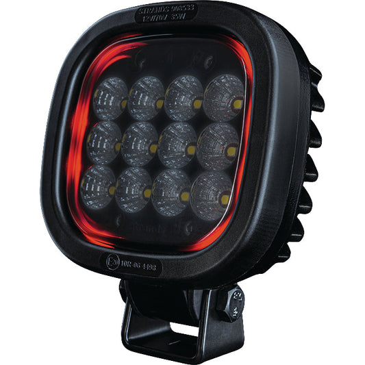 Strands President Arbetsljus 35W Röd