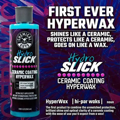 Chemical Guys Hydroslick Ceramic Coating Hyperwax keramiskt hypervax, 473 ml