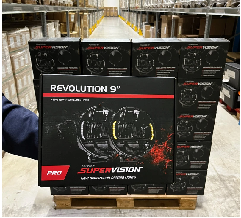 2-PACK SUPERVISION REVOLUTION 9" PRO X EXTRALJUSKIT