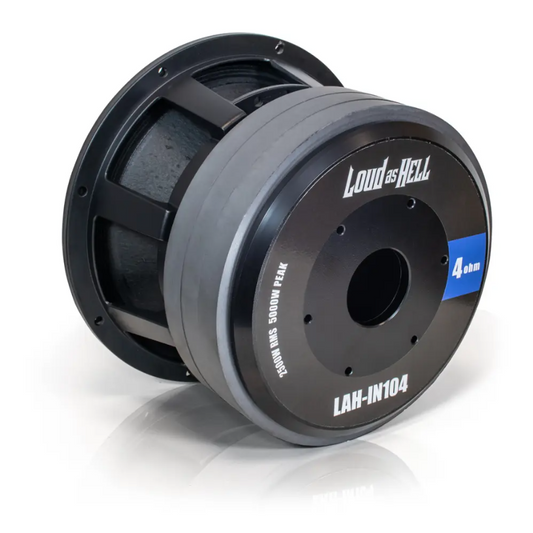 Loud as Hell Inferno 10" 4 Ohm