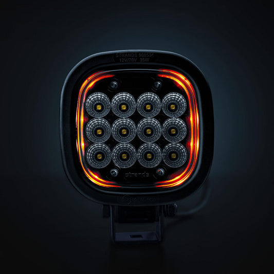 President Arbetsljus 2.0 – 25W positionsljus orange, Flood, IP6K9K, Vattentät LED arbetslampa