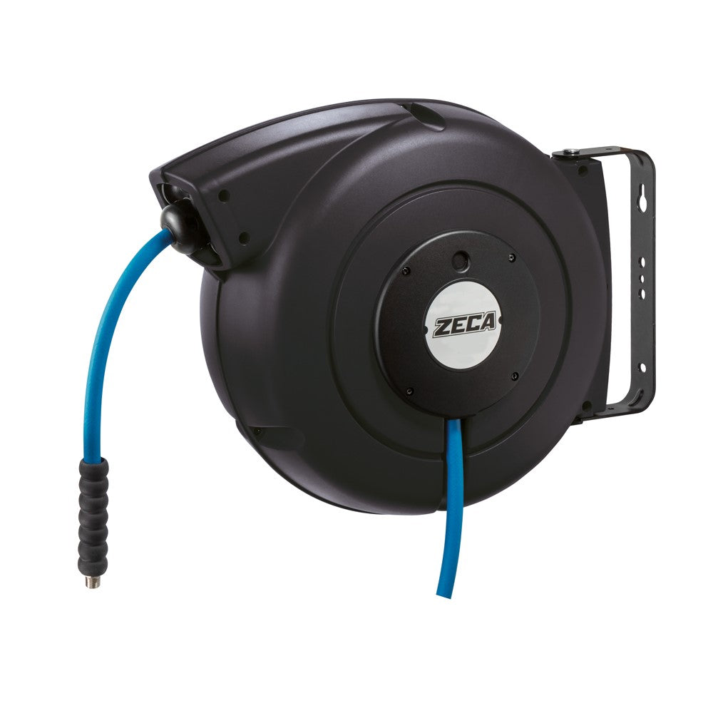 Zeca Slangupprullare 10 mm Flex Black, 16 m