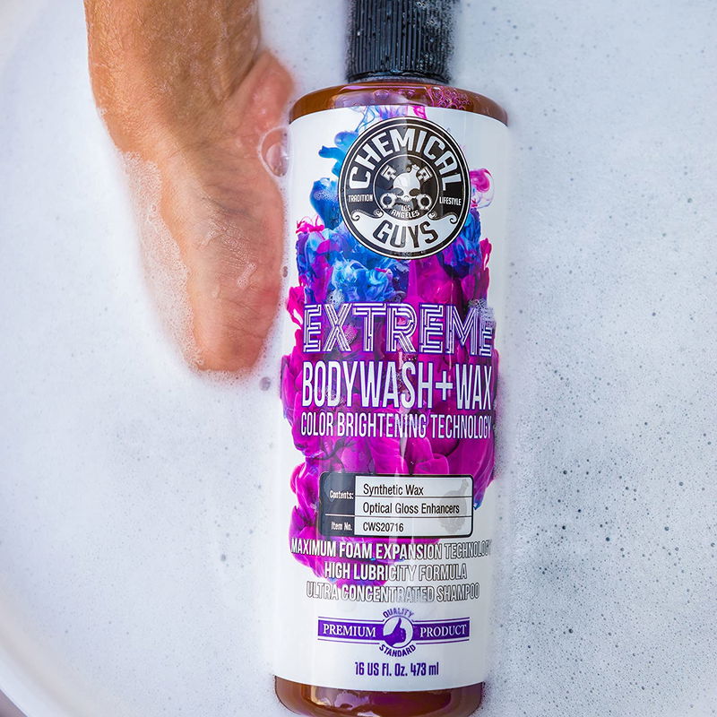 Chemical Guys Extreme Bodywash+Wax skyddande bilschampo, 3,7L