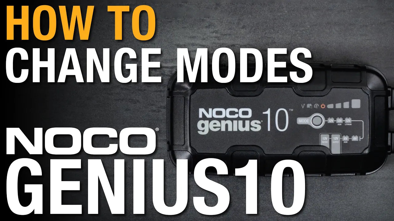 NOCO Genius 10, 6/12V batteriladdare, 10A