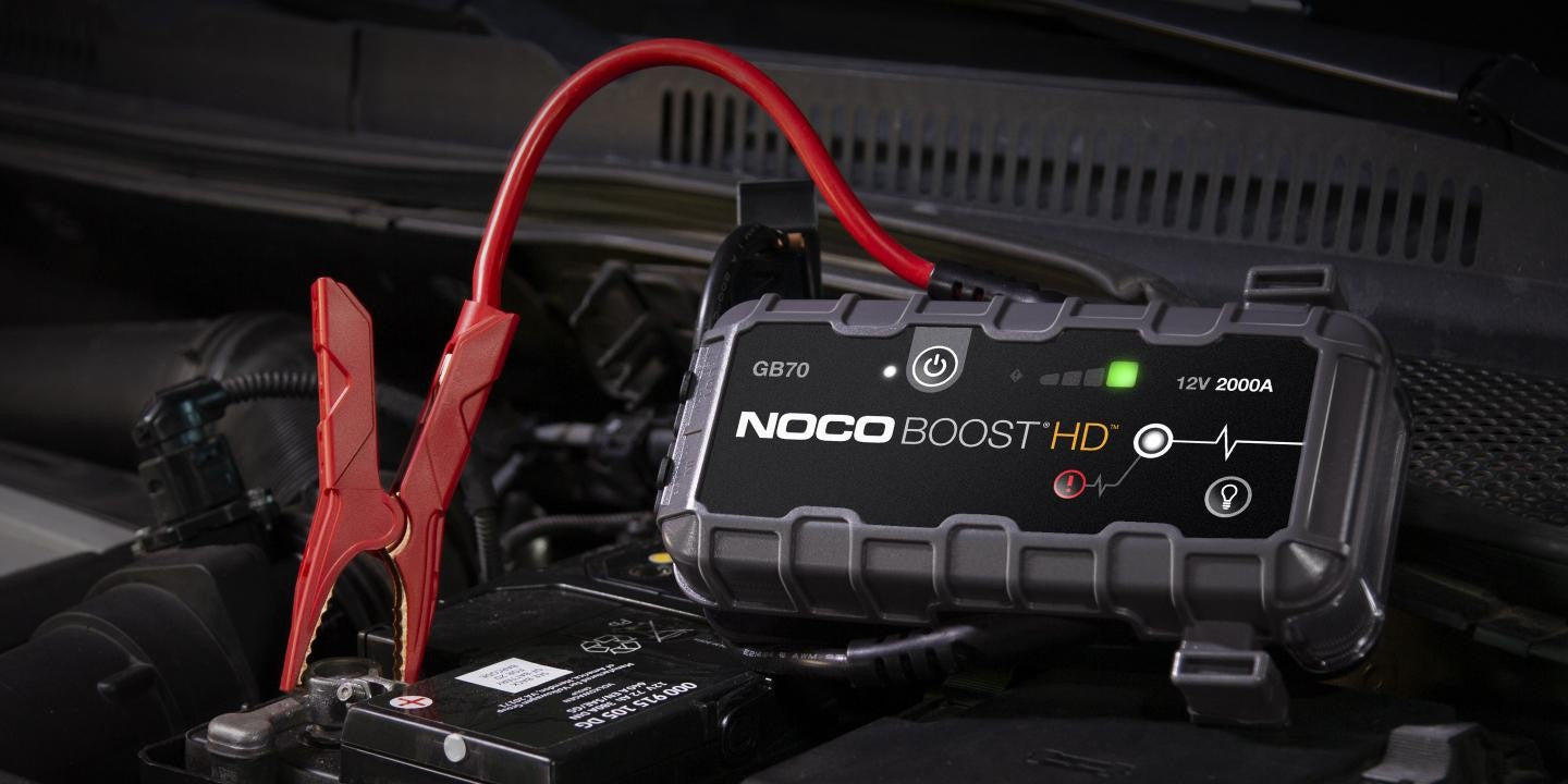 NOCO Boost HD GB70, 12V startbooster på 2000A