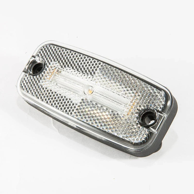 SUPERVISION LED POSITIONSLYKTA VIT, INBYGGD REFLEX 0,5M KABEL