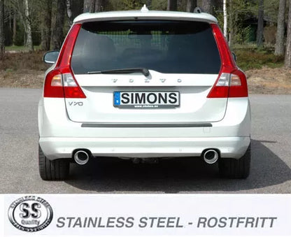 Sportavgas halvsats - Volvo V70 2WD Diesel