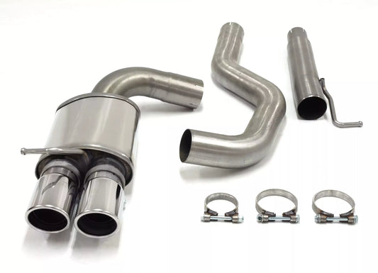 Avgassystem BMW E90 318D/320D 2*80