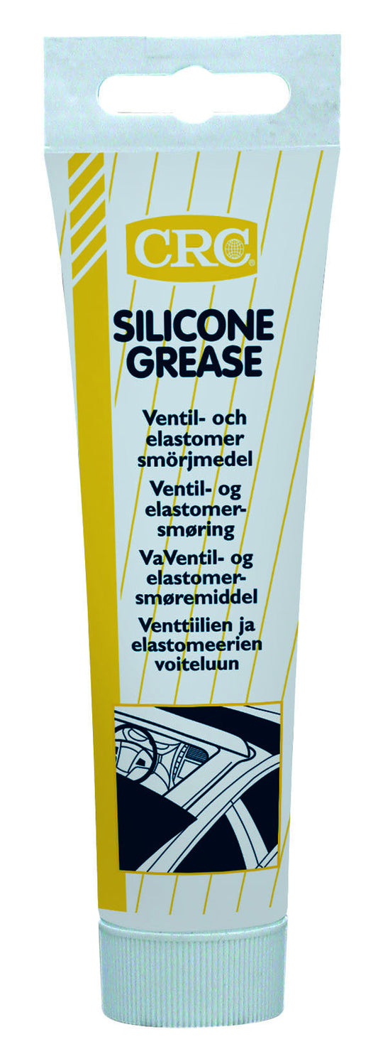 CRC Silicone Grease – Smörjmedel för plast och gummi, 100 ml