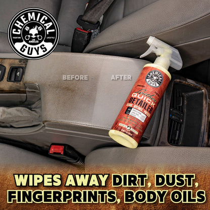 Chemical Guys Leather Quick Detailer återställer läder, 473 ml