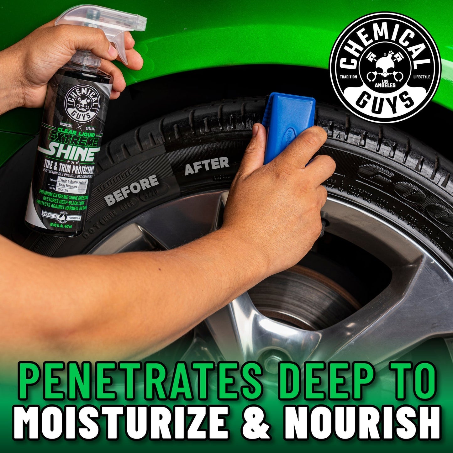 Chemical Guys Clear Liquid Extreme Shine 473ml Plastbehandling