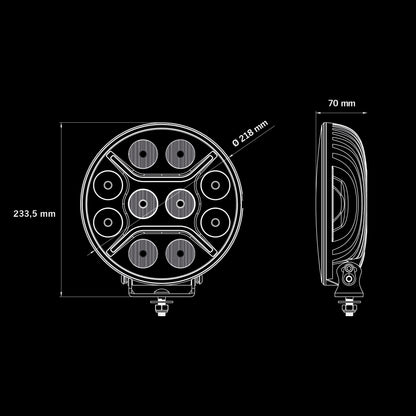 Extraljus Dark Knight Intense 9" LED Strands