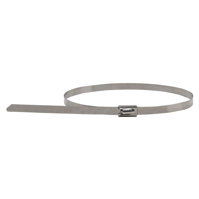 KS TOOLS ROSTFRITT STÅL buntband med kullås, 4,6 x 350 mm