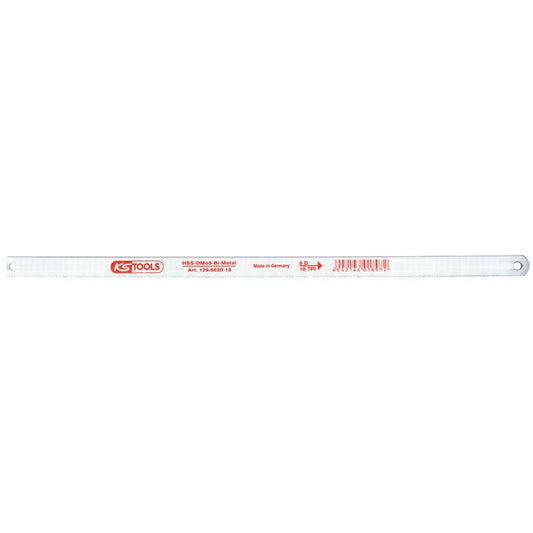 KS TOOLS HSS-Bi-Co 8 högpresterande metallsågblad, tandavstånd 1,4mm KS129.6620-18