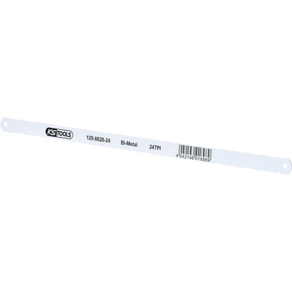 KS TOOLS HSS-Bi-Co 8 högpresterande metallsågblad, tandavstånd 1,0mm KS129.6620-24
