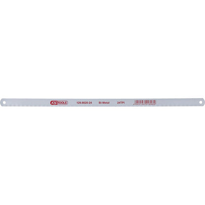 KS TOOLS HSS-Bi-Co 8 högpresterande metallsågblad, tandavstånd 1,0mm KS129.6620-24
