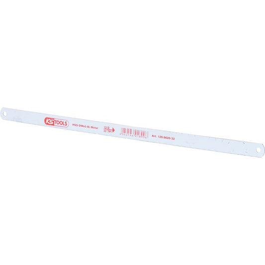 KS TOOLS HSS-Bi-Co 8 högpresterande metallsågblad, tandavstånd 0,8mm KS129.6620-32
