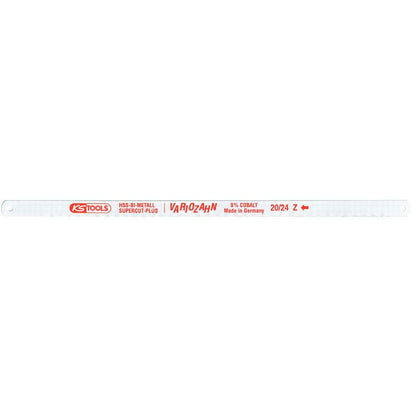 KS TOOLS HSS-Bi-Co 8 högpresterande metallsågblad, 288 tänder KS129.6620V
