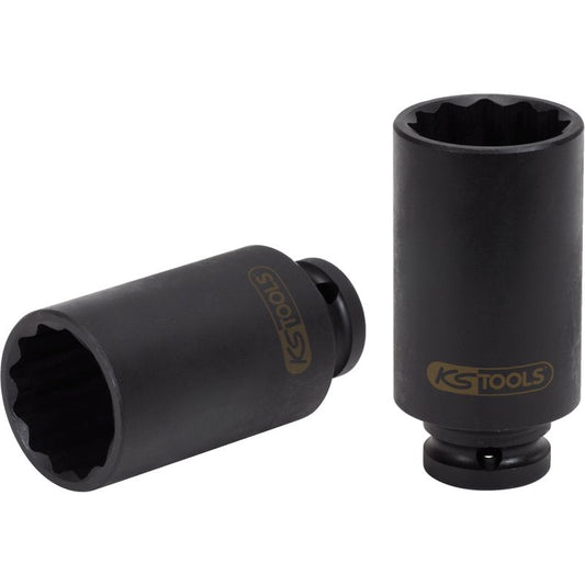 KS TOOLS Drivaxelverktyg 1/2" -special 12-kant länkaxelhylsa XL 33mm