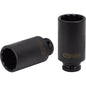 KS TOOLS Drivaxelverktyg 1/2" -special 12-kant länkaxelhylsa XL 33mm