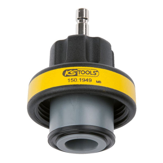 KS TOOLS Kylsystem-bajonettadapter, #14, IG M52x3, gul