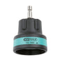 KS TOOLS Kylsystem-bajonettadapter, #18, IG M46x3, turkos