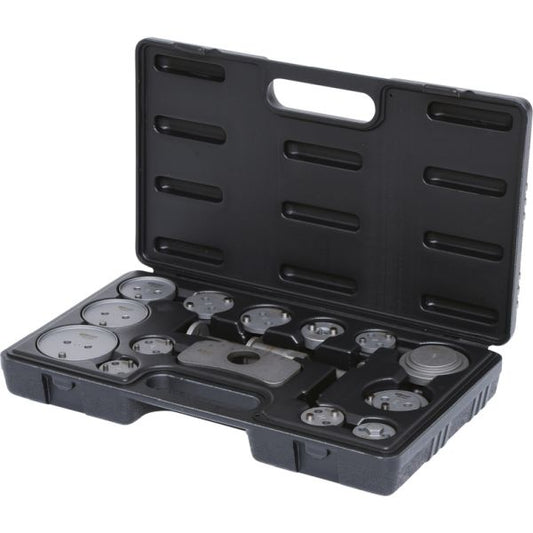 KS TOOLS Bromskolvsverktygssats magnetisk, Innehåller 15 delar