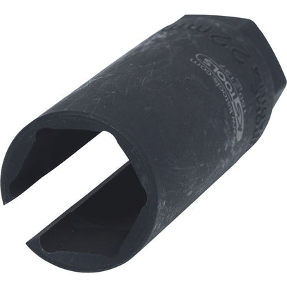 KS TOOLS 3/8'' Lambdasondhylsa djup, slitsad, 22mm