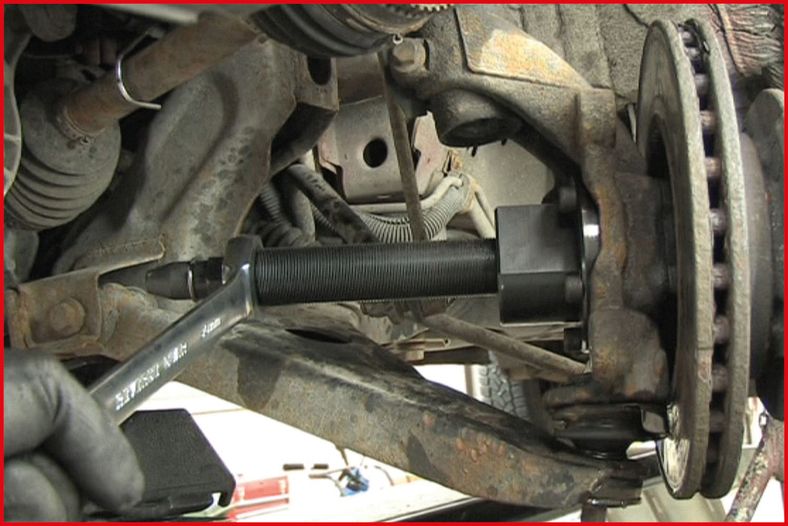 KS TOOLS Hjullager-verktyg-sats Ford Transit, 17-delars KS150.2370