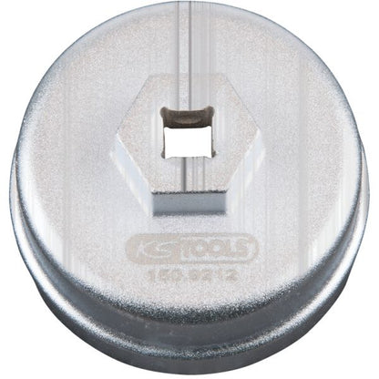 KS TOOLS 3/8" oljefilter-nyckel, SW 64,5mm, 14 ytor