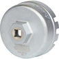 KS TOOLS 3/8" oljefilter-nyckel, SW 64,5mm, 14 ytor